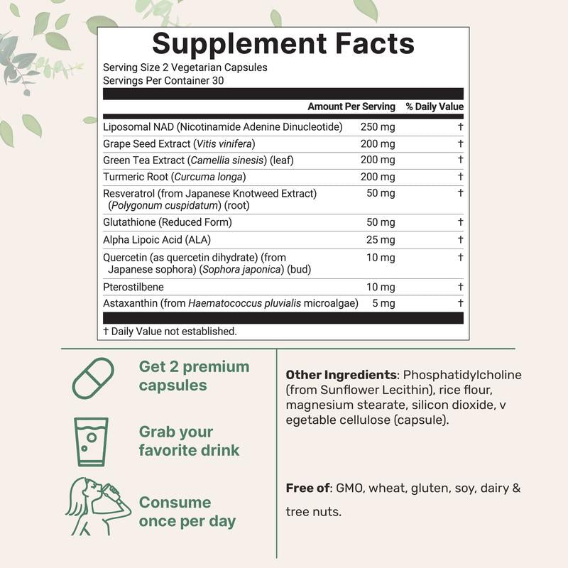 Biovera® Liposomal NAD+ Capsules