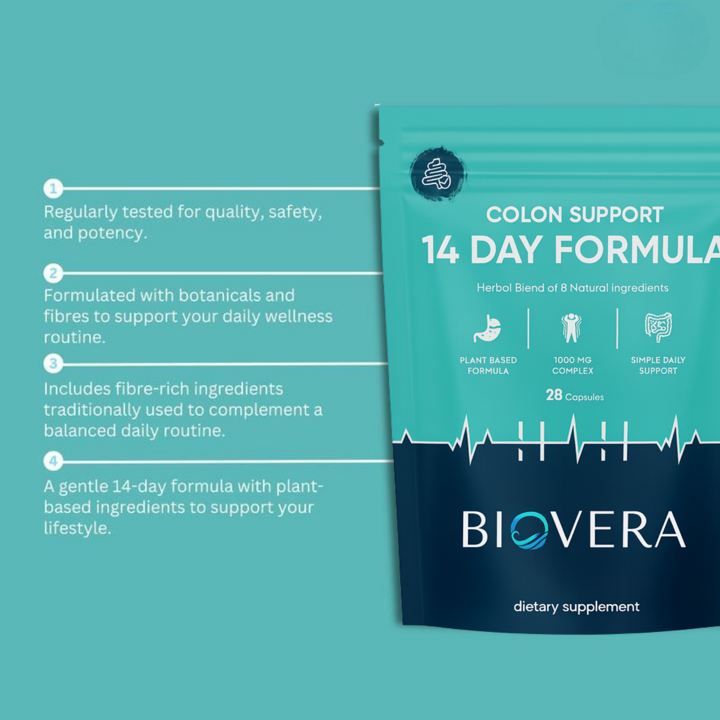 Biovera® 14 Day Gut Cleanse